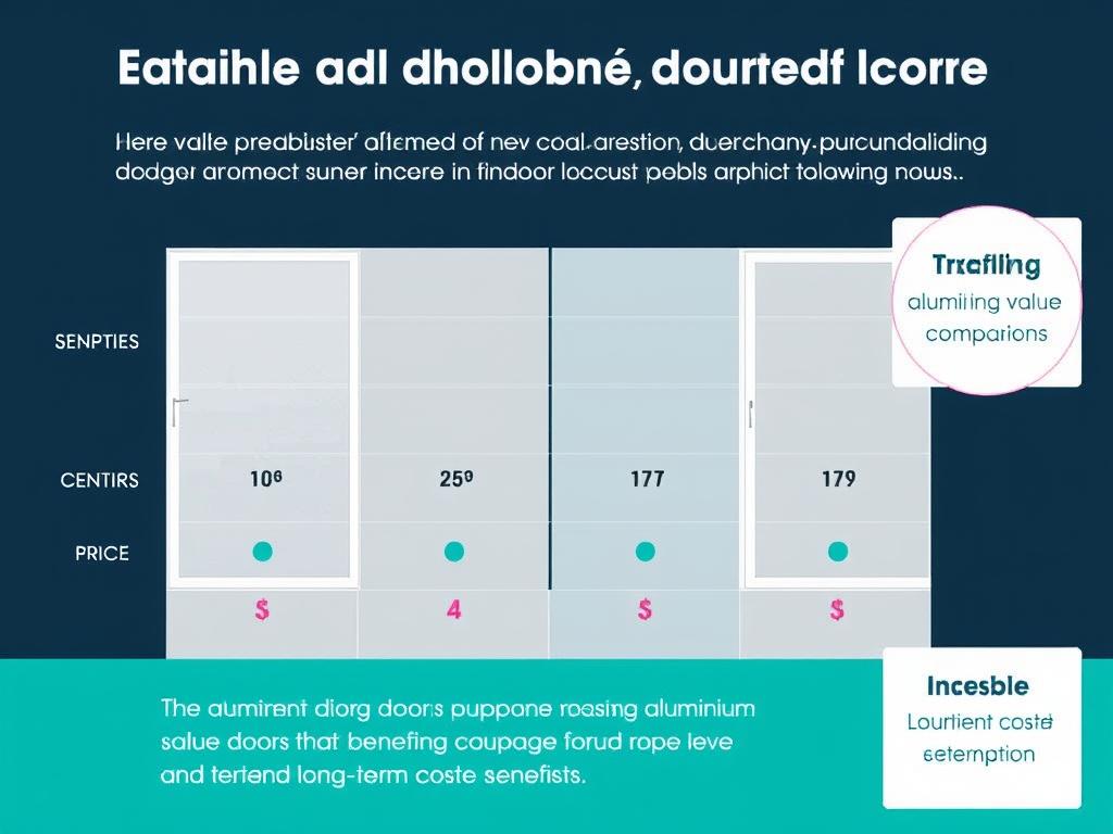Cost comparison of different sliding door options
