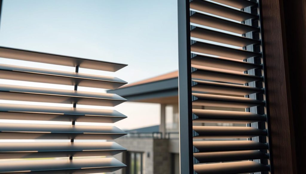 Aluminium Louvre Windows Security Features