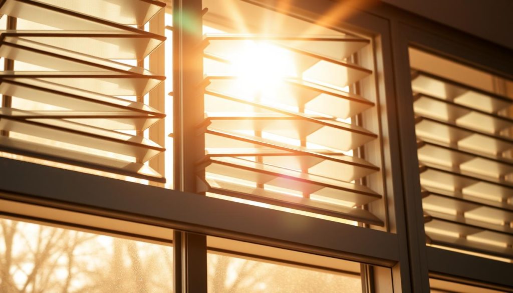 Aluminium Louvre Windows ventilation